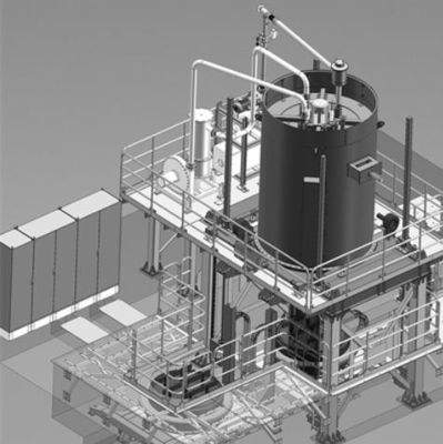 गुणवत्ता  Double Chamber Vacuum Carburizing Furnace Industrial Vacuum Furnace   380V फैक्टरी