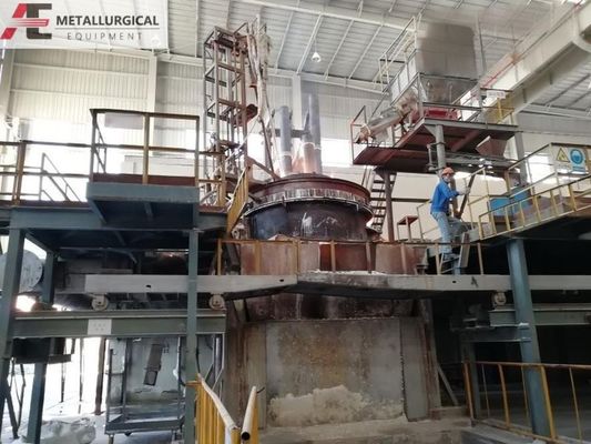 ब्राउन फ्यूज्ड एल्युमिनियम फ्यूजिंग फर्नेस 10000KVA कोरंडम फर्नेस 380V