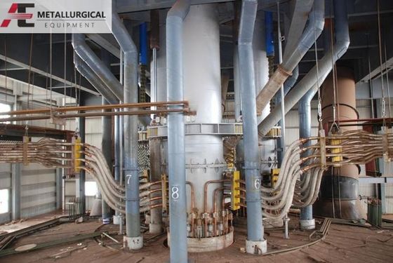 12500KVA 16500KVA धातु सिलिकॉन पिघलने की भट्ठी इलेक्ट्रिक डुबकी आर्क भट्ठी