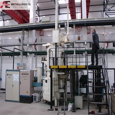 पीएलसी नियंत्रण औद्योगिक वैक्यूम पिघलने की भट्ठी 100kg-500kg 380V वोल्टेज