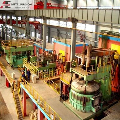 गर्म रोलिंग मिल संयंत्र में स्टील स्क्रैप और सीसीएम को पिघलने के लिए स्थिर इलेक्ट्रिक आर्क फर्नेस
