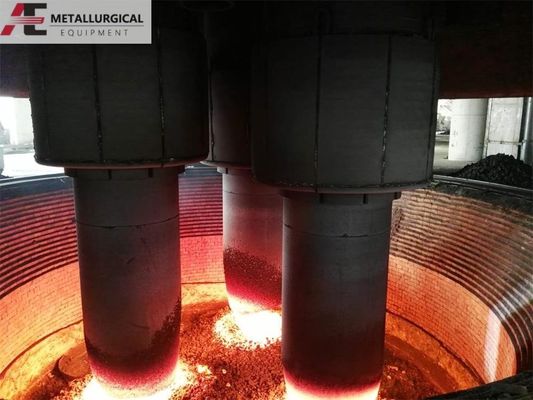 12500KVA धातु सिलिकॉन पिघलने की भट्ठी औद्योगिक पिघलने की भट्ठी उच्च दक्षता