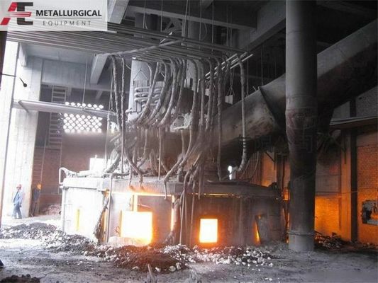 33000kVA कैल्शियम कार्बाइड फर्नेस लोहे के मिश्र धातु के उत्पादन के लिए डुबकी आर्क फर्नेस