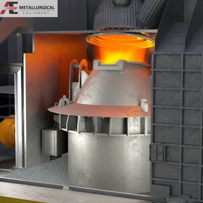 सुरक्षा डिजाइन आर्गन ऑक्सीजन डीकार्बोराइजेशन एओडी फर्नेस 3T-120T लडले रिफाइनिंग फर्नेस