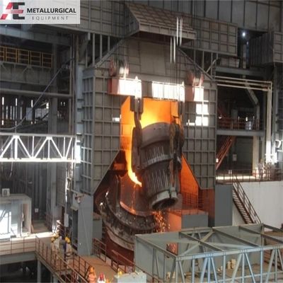 सुरक्षा डिजाइन आर्गन ऑक्सीजन डीकार्बोराइजेशन एओडी फर्नेस 3T-120T लडले रिफाइनिंग फर्नेस