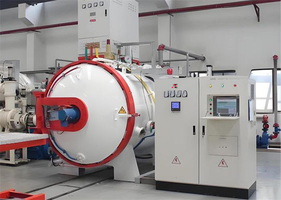 गर्मी उपचार वैक्यूम कठोरता भट्टी वैक्यूम तेल बुझाने भट्टी MAX 1350C